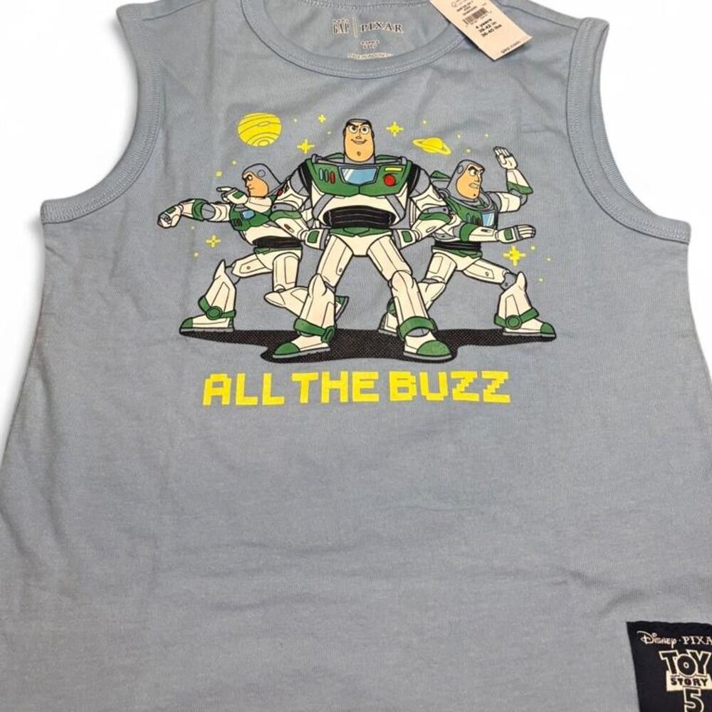 NWT Baby Gap Pixar Toy Story Buzz Lightyear Tank Top 4T